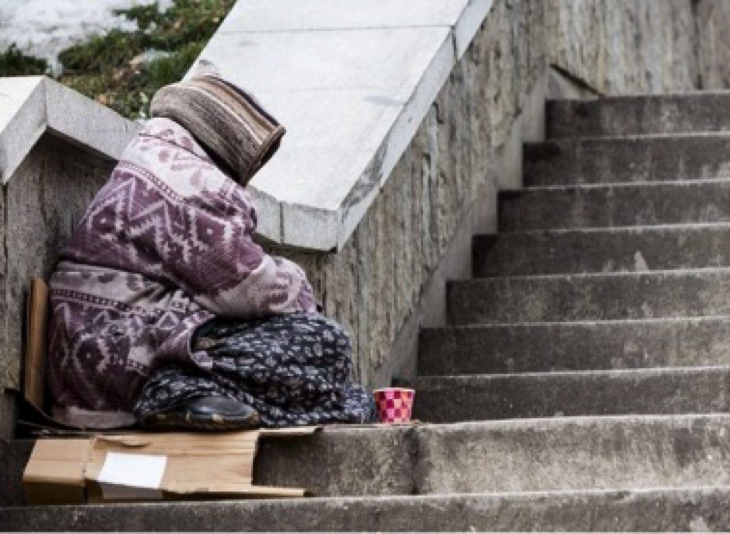 Woman homeless